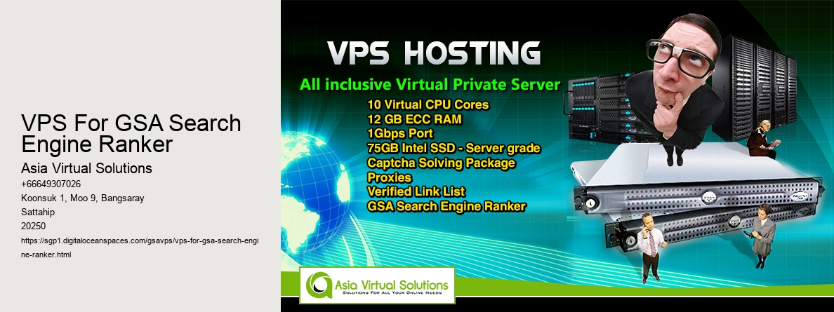VPS For GSA Search Engine Ranker